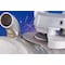 Pferd Depressed Center Grinding Wheel, Type 27, 5 in Dia, 0.125 in Thick, 7/8 in Arbor Hole Size, Ceramic 61216 - alternate 2